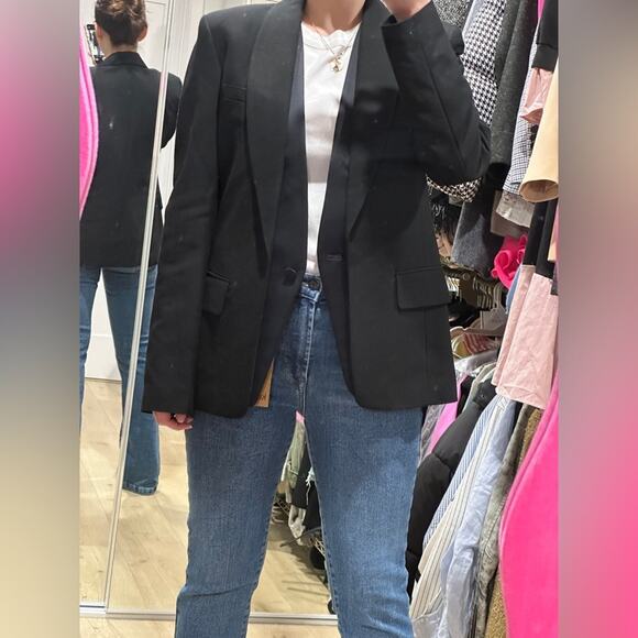 Alexander Wang black blazer with shawl collar size M - Picture 13 of 16